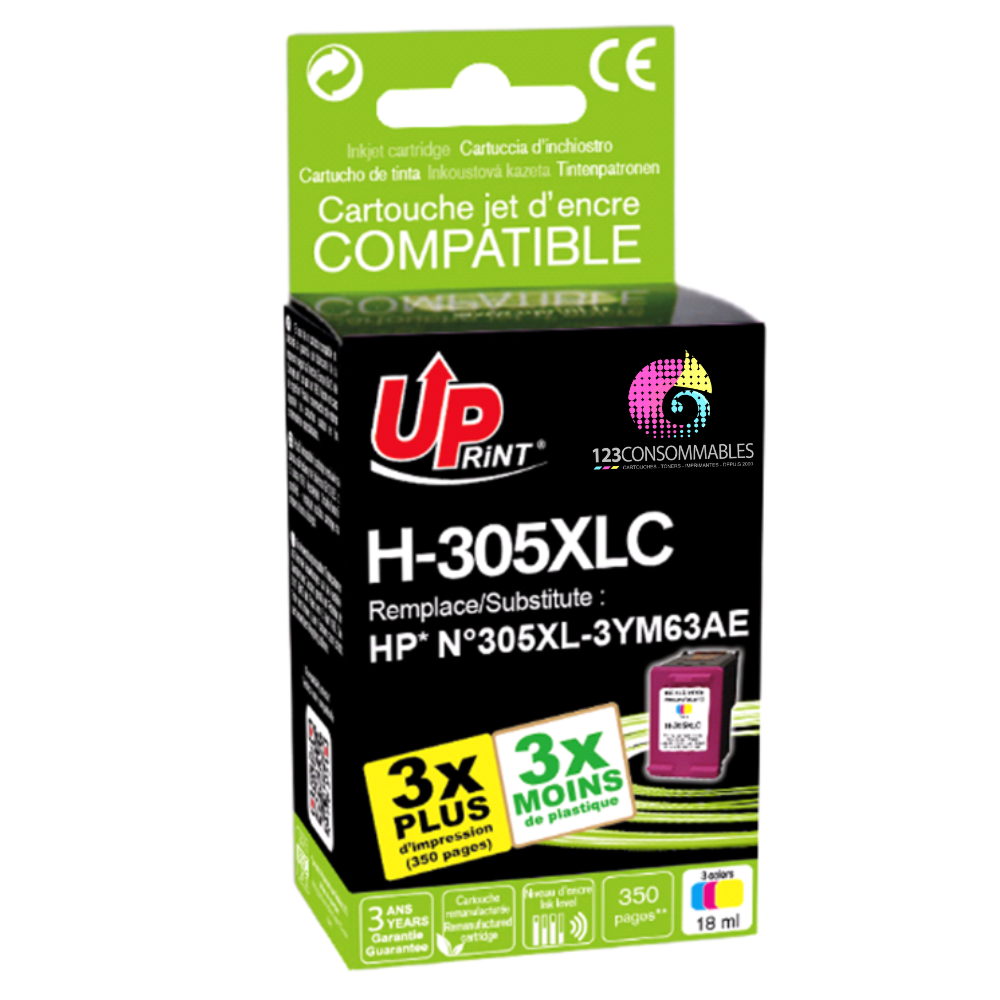 Cartouche PREMIUM compatible HP 305XL couleur